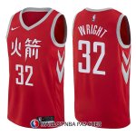 Maillot Houston Rockets Brandan Wright Ciudad 32 2017-18 Rouge