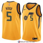 Maillot Utah Jazz Rodney Hood Statement 2018 Jaune