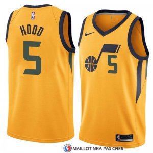 Maillot Utah Jazz Rodney Hood Statement 2018 Jaune