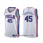 Maillot Philadelphia 76ers Ryan Broekhoff Association Blanc