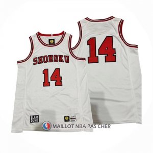 Maillot Shohoku Mitsui NO 14 Blanc