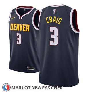 Maillot Denver Nuggets Torrey Craig No 3 Icon 2018-19 Bleu
