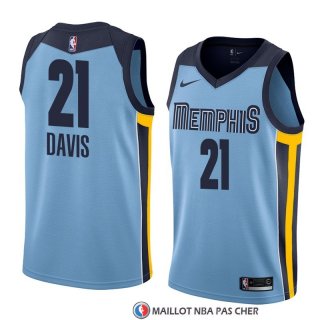 Maillot Memphis Grizzlies Deyonta Davis Statement 2018 Bleu
