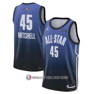 Maillot All Star 2023 Utah Jazz Donovan Mitchell NO 45 Bleu