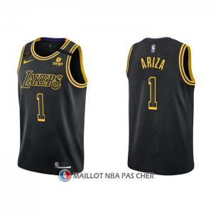 Maillot Los Angeles Lakers Trevor Ariza NO 1 Mamba 2021-22 Noir