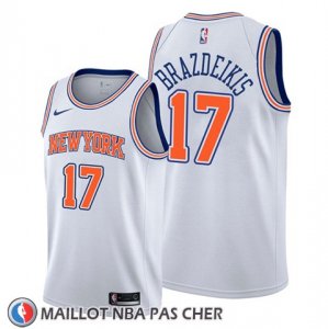Maillot New York Knicks Iggy Brazdeikis Statement 2019-20 Blanc
