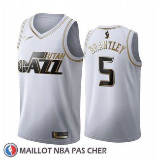 Maillot Golden Edition Utah Jazz Jarrell Brantley 2019-20 Blanc
