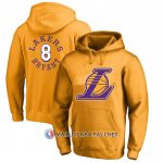 Veste a Capuche Los Angeles Lakers Kobe Bayant Jaune3