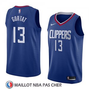 Maillot Los Angeles Clippers Marcin Gortat No 13 Icon 2018 Bleu