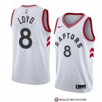 Maillot Tornto Raptors Jordan Loyd Association 2018 Blanc