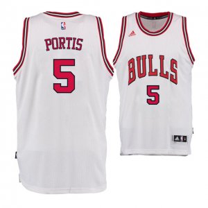 Maillot Bulls Portis 5 Blanc