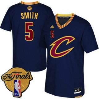 Maillot Manche Courte Cavaliers 2016 NBA Smith 5 Bleu