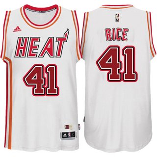 Maillot Retro Heat Rice 41 Blanc