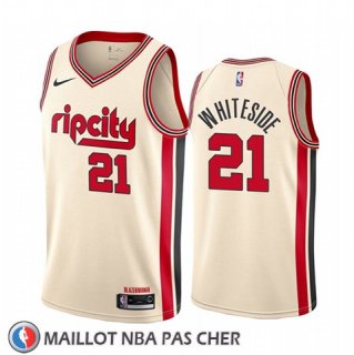 Maillot Portland Trail Blazers Hassan Whiteside Ville Crema