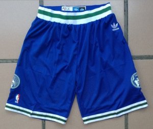 Short Retro Minnesota Timberwolves Bleu
