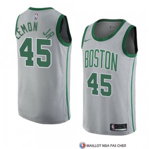 Maillot Boston Celtics Walter Lemon Jr. Ville 2018-19 Gris