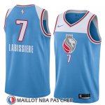 Maillot Sacramento Kings Skal Labissiere No 7 Ciudad 2018 Bleu