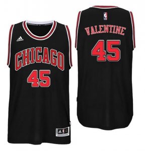 Maillot Bulls Valentine 45 Noir