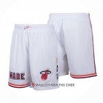 Short Miami Heat Mitchell & Ness Blanc
