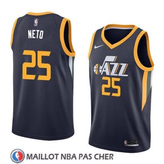 Maillot Utah Jazz Raul Neto No 25 Icon 2018 Bleu