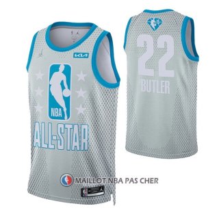 Maillot All Star 2022 Miami Heat Jimmy Butler NO 22 Gris