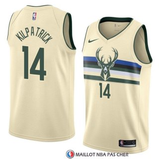 Maillot Milwaukee Bucks Sean Kilpatrick Ville 2018 Crema