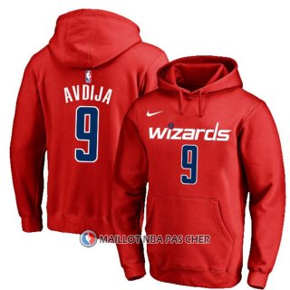 Veste a Capuche Washington Wizards Deni Avdija Rouge