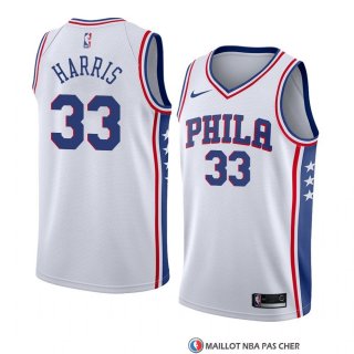 Maillot Philadelphia 76ers Tobias Harris Association 2018 Blanc