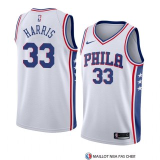 Maillot Philadelphia 76ers Tobias Harris Association 2018 Blanc