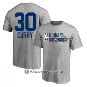 Maillot Manche Courte All Star 2024 Stephen Curry Gris