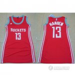Maillot Femme de Harden Houston Rockets #13 Rouge