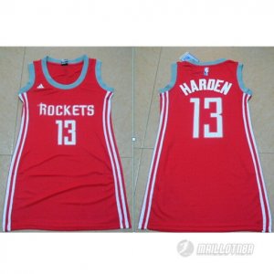 Maillot Femme de Harden Houston Rockets #13 Rouge