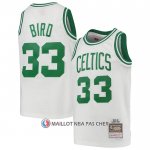 Maillot Enfant Boston Celtics Larry Bird NO 33 Mitchell & Ness 1985-86 Blanc