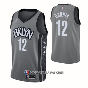 Maillot Brooklyn Nets Joe Harris NO 12 Statement 2021 Gris
