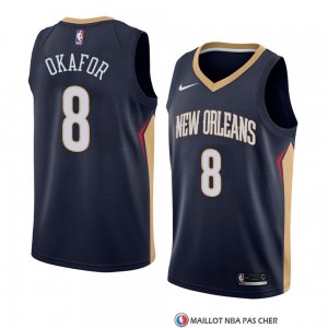 Maillot New Orleans Pelicans Jahlil Okafor Icon 2018 Bleu