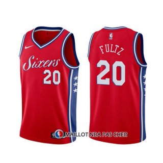 Maillot Philadelphia 76ers Markelle Fultz Statement Rouge