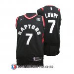 Maillot Authentique Toronto Raptors Lowry 2017-18 7 Noir