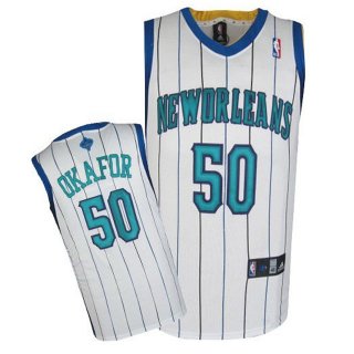 Maillot Blanc Okafor New Orleans Hornets Revolution 30