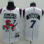 Maillot Enfant de Lowry Toronto Raptors #7 Blanc