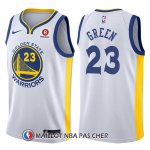 Maillot Golden State Warriors Draymond Green 23 2017-18 Blanc