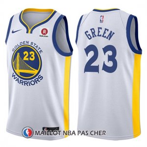 Maillot Golden State Warriors Draymond Green 23 2017-18 Blanc