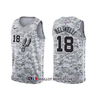 Maillot San Antonio Spurs Marco Belinelli Earned Camuflaje