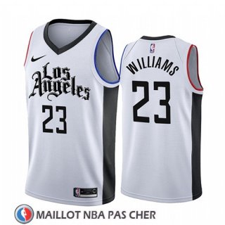 Maillot Los Angeles Clippers Lou Williams Ville 2019-20 Blanc
