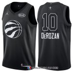 Maillot All Star 2018 Toronto Raptors Demar Derozan 10 Noir