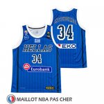 Maillot Grece Giannis Antetokounmpo 2019 FIBA Baketball World Cup Bleu