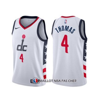 Maillot Washington Wizards Isaiah Thomas Ville Blanc