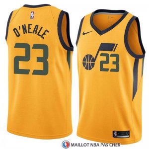 Maillot Utah Jazz Royce O'neale Statement 2018 Jaune