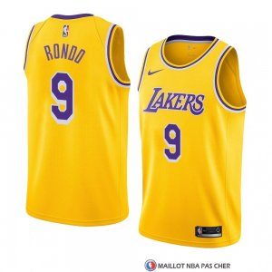 Maillot Los Angeles Lakers Rajon Rondo Icon 2018-19 Jaune