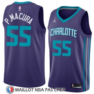 Maillot Charlotte Hornets J. P.macura No 55 Statement 2018 Volet