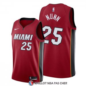 Maillot Miami Heat Kendrick Nunn Statement Rouge